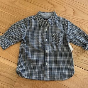 BNWT Plaid Button-Down Shirt